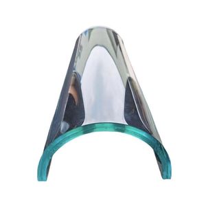Murs extérieurs trempés, puits de lumière, rampes en verre, tables en verre, portes en verre, verre trempé, verre courbé, verre plié - Product Image 1