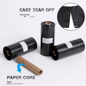 Sacs poubelles en PE noirs épaissis, en rouleau continu, faciles à ramasser, pour déchets d'animaux, usage domestique, bureau, voiture, modèle Vomissement JS1001 - Product Image 4