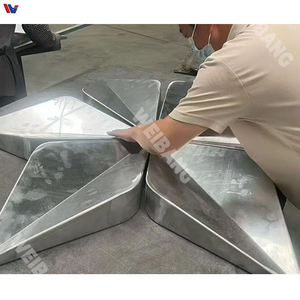 Panel de Revestimiento de Fachada Geométrico Abstracto de Fibra de Vidrio Moderno, Revestimiento Decorativo para Exteriores de Edificios, con Recubrimiento en Polvo - Product Image 5