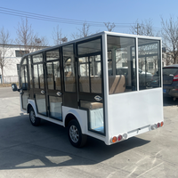 Alimentation d'usine Mini voiture électrique alimentée par batterie Bus touristique touristique à vendre