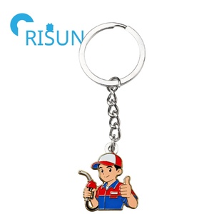 Portachiavi Personalizzato a Forma di Barile di Carburante in Metallo, Ciondolo a Forma di Bombola di Benzina, Regalo Originale - Product Image 6