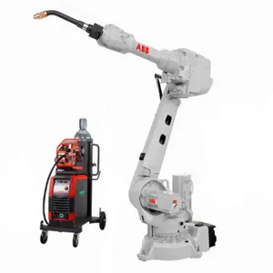 Industrial Robot Arm 6 Axis ABB IRB-2600/12-1.65 Professional Welding Robot With Megmeet Power For Automated MIG Welding