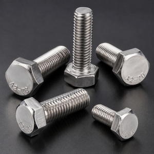 Heavy Duty Carbon Steel Hex Bolt Metal Washer Hot Dip Galvanized Grade 10.9 Industrial <b>Fastener</b> Assembly for Construction - Product Image 1