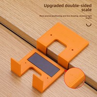 Gabarit d'installation de charnières de porte d'armoire, plaque magnétique fixe pour support de fixation multifonctionnel