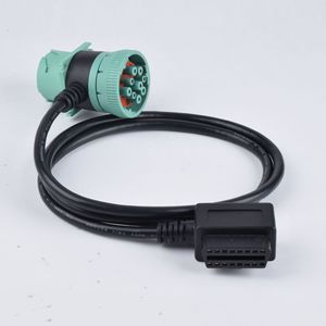 J1939 9Pin passa attraverso <span class=keywords><strong>il</strong></span> maschio/femmina ad angolo retto Obd2 16 Pin cavo - Product Image 4