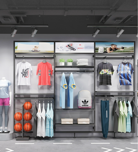 Laris kustom Modern rak olahraga tampilan modis eceran Sneaker toko dekorasi perabotan trendi desain Interior toko olahraga - Product Image 5