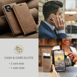 Funda original del proveedor marca CaseMe para iPhone 13 <span class=keywords><strong>Mini</strong></span> función Kickstand dinero teléfono móvil tarjeta cartera funda para iPhone 13 <span class=keywords><strong>Mini</strong></span> - Product Image 5