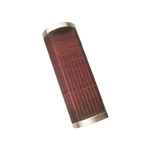 Aftercooler de aleta de cobre de tubo de níquel de cobre de alta calidad para Cumins 6 BTA PN 4933309 4933306