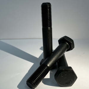 מבנה פלדה 10.9S משתמש בברגי משושה גדולים בעלי חוזק גבוה GB/T 1231, סט שלם הכולל אום אחד ושתי דיסקיות, M20 - Product Image 6