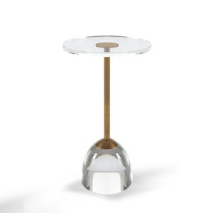 Bàn Acrylic Trong Suốt Đơn Giản Đồ Nội Thất Phòng Ngủ Ghế Sofa Phòng Khách Bàn Tròn Rõ Ràng - Product Image 2