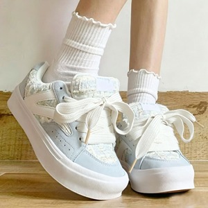 Zapatillas de skate retro para mujer, calzado informal urbano de nicho, zapatillas deportivas de moda - Product Image 3