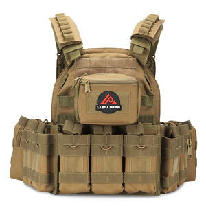 LUPU Tactical Gear <b>Other</b> <b>Personal</b> <b>Defense</b> <b>Equipment</b> Cordura Nylon Ballistic Plate Carrier Molle Vest Armor Vest - Product Image 1