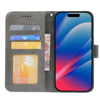 Coque de téléphone portable à succès pour iPhone 18 Pro Max 17e 16e 15 14 iPhone 18 Pro, étui portefeuille en cuir avec porte-cartes
