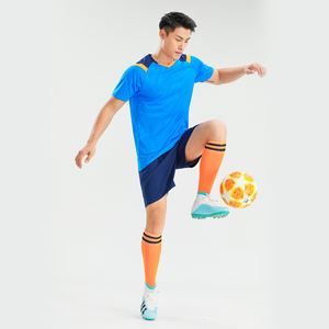 Jersey sepak bola kustom kualitas tinggi kuning oranye dan warna merah seragam sepak bola wanita liga mx - Product Image 4