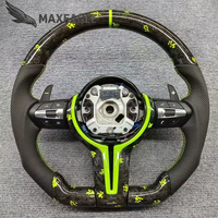 Personnalisation personnalisée Volant en carbone forgé Volant en fibre de carbone pour BMW E36 E46 E60 E70 E71 E90 E92
