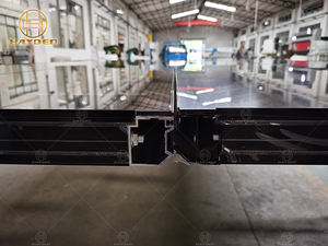 باب مرآب كهربائي معزول مقاوم للماء لنظام الألومنيوم بالكامل ، باب مرآب بمرآة سوداء ، لوح زجاجي بمحرك مزدوج ، باب مرآب - Product Image 3