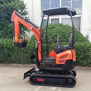 Mini-excavatrice sur chenilles hydraulique Hongrui HR18 <span class=keywords><strong>de</strong></span> 1,8 tonne avec moteur, garantie 1 an, équipement <span class=keywords><strong>de</strong></span> construction portable - Product Image 2