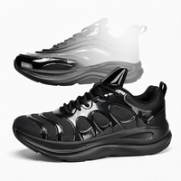 Chaussures de sport en mesh à lacets, semelle intermédiaire EVA, chaussures de course décontractées pour hommes, chaussures de marche de haute qualité, tendance de la mode, logo personnalisé
