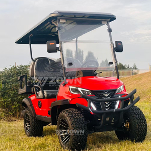 Voiturette de golf électrique 4 places, véhicule à énergie nouvelle, sièges confortables, voiturette de golf de luxe, pneus durables, haute qualité - Product Image 2