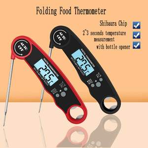 Smart Digital Stainless Steel Folding Probe <strong>Thermometer</strong> for Household Use Food Grade Oven &amp; Kitchen Storage Water/Oil Barbecue - Product Image 6