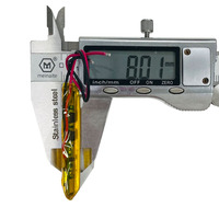 Batterie Li-Polymère Semi-Solide Rechargeable Haute Capacité 3.7V 4000mAh 4200mAh avec Connecteur JST, 500 Cycles pour Appareils IoT