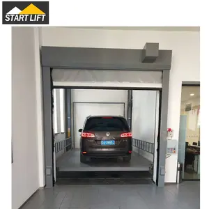 START Hydraulic Four Post Car Elevator Machine For Basement Car Parking Lift