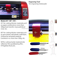 Skycut V60 Posicionamiento de cámara Corte de contorno automático Velocidad rápida Plotter de corte de vinilo de alta precisión