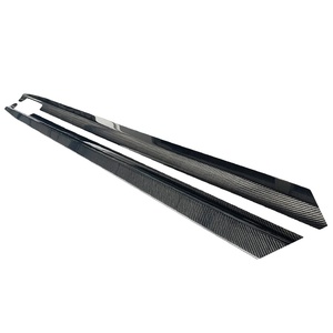 For 3 Series G20 G28 2019-2024 CMST Style True Carbon Fiber <b>Polished</b> Side Skirt with Easy Installation and Side Wings - Product Image 2