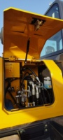 Excavatrice hydraulique d'occasion pour régions désertiques et arides, chenilles tout-terrain, adaptée aux climats chauds, travail intensif dans le sable et la poussière, machine Shantui d'occasion