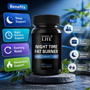 Quemador de Grasa Nocturno de Alta Calidad para Adultos, Favorece la Pérdida de Peso, Ayuda para Dormir, Supresor del Apetito, las Mejores Cápsulas Quemagrasas - Product Image 4