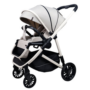 पोर्टेबल फोडल्बे बेबी स्ट्रेलर पुशचेयर शिशु प्राम सीट और हटाने योग्य संगीत भोजन, टॉय बार और बड़े भंडारण के साथ - Product Image 3