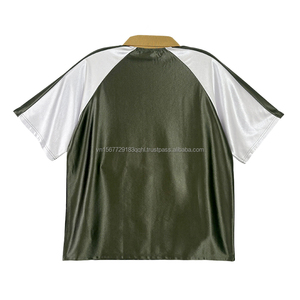 Camiseta de Fútbol de Tela Brillante de Alta Calidad al por Mayor ODM, Nombre y Número del Equipo Personalizados, Camiseta de Fútbol, Ropa Deportiva Informal, Uniforme - Product Image 6