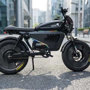 OFFRE DE VENTE SUPER PREMIUM POUR STOCK UE : Moto Électrique Warr-iors 3000W, Vélo Électrique 60V 45AH, Haute Vitesse 78MPH, 20*5" - Product Image 3