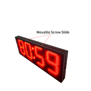 Temporizador LED de 8 Pulgadas y 4 Dígitos con Pantalla de Doble Cara, Recargable, con Intervalos de 3 Minutos, para Correr y Caminar - Product Image 3