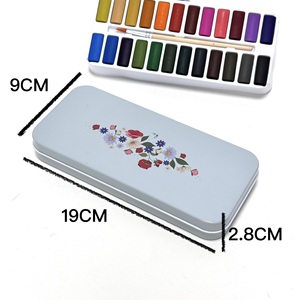 Pinturas de Acuarela No Tóxicas, Excelente Relación Calidad-Precio, Materiales de Arte para Adultos, Niños, Artistas y Principiantes, Juego de Pinturas de Acuarela - Product Image 2