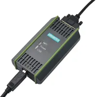 Câble adaptateur USB isolé 6ES7972-0CB20-0XA0 pour Siemens S7-200/300/400 RS485 Profibus MPI/PPI/DP Station multi-master 9 broches