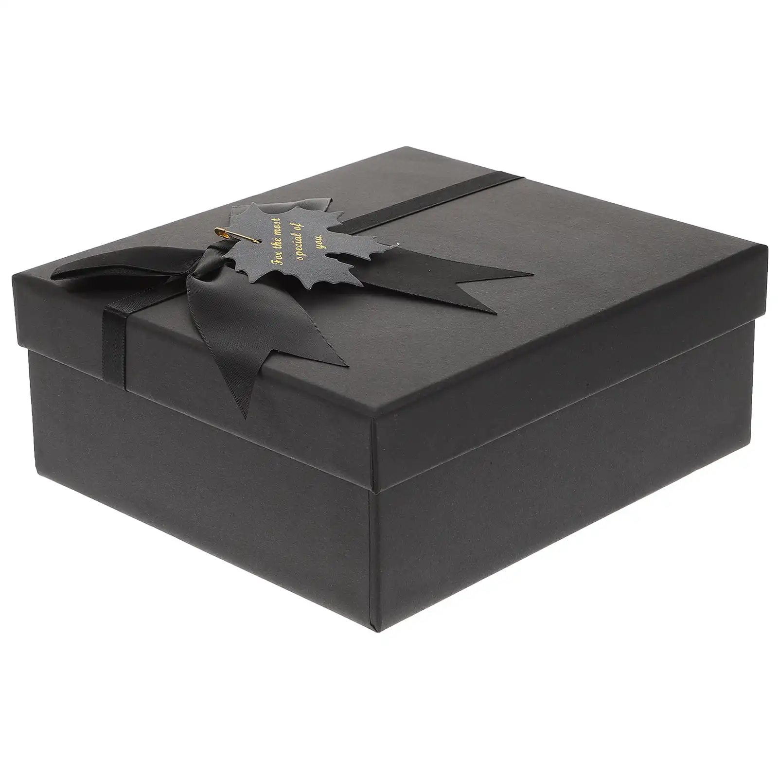 Custom Private Label 1Pc Christmas Gift Box Creative Present Package Case Paper Box (Black) With High Quality Custom
