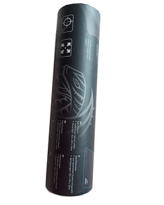 Tube en papier décoratif sur mesure pour noël, boîte à cadeau tube rond <span class=keywords><strong>de</strong></span> luxe, coffret d'emballage pour cadeau, <span class=keywords><strong>tapis</strong></span> <span class=keywords><strong>de</strong></span> <span class=keywords><strong>souris</strong></span> jeu, 10 pièces - Product Image 4