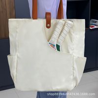 Sac de transport pour raquette de pickleball, sac à bandoulière portable d'extérieur, sac à dos de rangement pour raquette de tennis, grande capacité, en toile