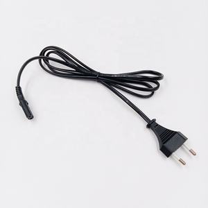 Cable de alimentación de 2 pines DE LA UE Enchufe europeo a IEC C7 Figura 8 Cable de alimentación para TV, <span class=keywords><strong>PS3</strong></span>, PS4, computadoras, impresoras - Product Image 6