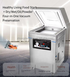 เครื่องบรรจุภัณฑ์สูญญากาศ, เครื่องสูญญากาศสำหรับอาหารเชิงพาณิชย์, เครื่องบรรจุและปิดผนึกขนาดใหญ่แบบอัตโนมัติเต็มรูปแบบสำหรับของแห้งและของเปียก - Product Image 6