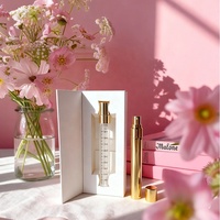 Personnalisé Portable Mini 10ml Parfum Rond Mini Rond Rechargeable Atomiseur À Sertir Vaporisateur Parfum Bouteille En Verre Avec Boîte