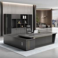 Bureau de Direction Haut de Gamme, Table de Bureau de Luxe pour la Maison, Mobilier de Bureau Exécutif
