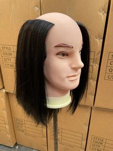 Herren-Haarausfall-Übungskopf aus Kunstfaser, Schulstil, Bestseller in Europa und den USA - Product Image 5