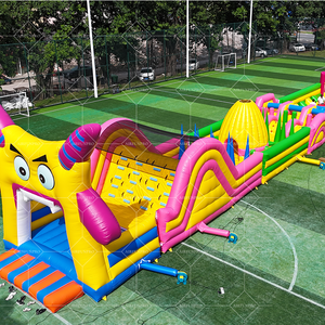 Parque temático inflable gigante personalizado Parque inflable gigante Parque infantil inflable Parque de aventuras al aire libre Carrera de obstáculos - Product Image 4