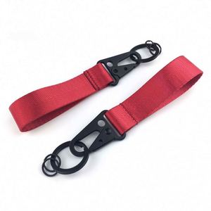 Porte-clés élégant de haute qualité avec mousqueton et crochet en forme d'olécrâne, cordon court personnalisé - Product Image 3