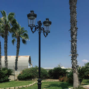 עיצוב וינטג' חצר סִגְנוֹן תאורת חוץ נוף עם סגסוגת אלומיניום IP66 LED DC עבור גופי תאורה ברחוב גן - Product Image 5