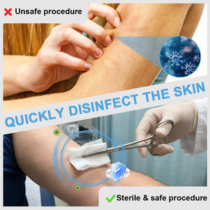 Toallitas Desinfectantes Personalizadas con <span class=keywords><strong>Alcohol</strong></span> <span class=keywords><strong>Isopropílico</strong></span> al 70% para Teléfonos Móviles, 100 Unidades de 3x6cm, de un Solo Uso, para Uso Doméstico, Antisépticas - Product Image 6