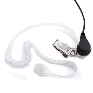 Auriculares walkie talkie con cable grueso con conducto de aire, universales para UV5R 888s - Product Image 3