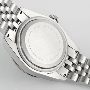 Montre de plongée automatique de luxe 41 mm, boîtier en acier inoxydable, lunette bordeaux, bracelet style vintage - Product Image 5